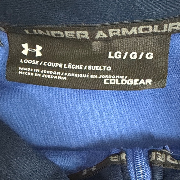Under Armour Royal Blue ColdGear Top - Picture 2 of 5